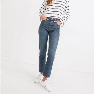 MADEWELL Classic straight jeans size 25T